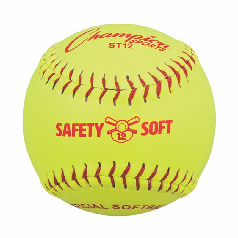 Synthetic leather softball 12" (30.5cm)