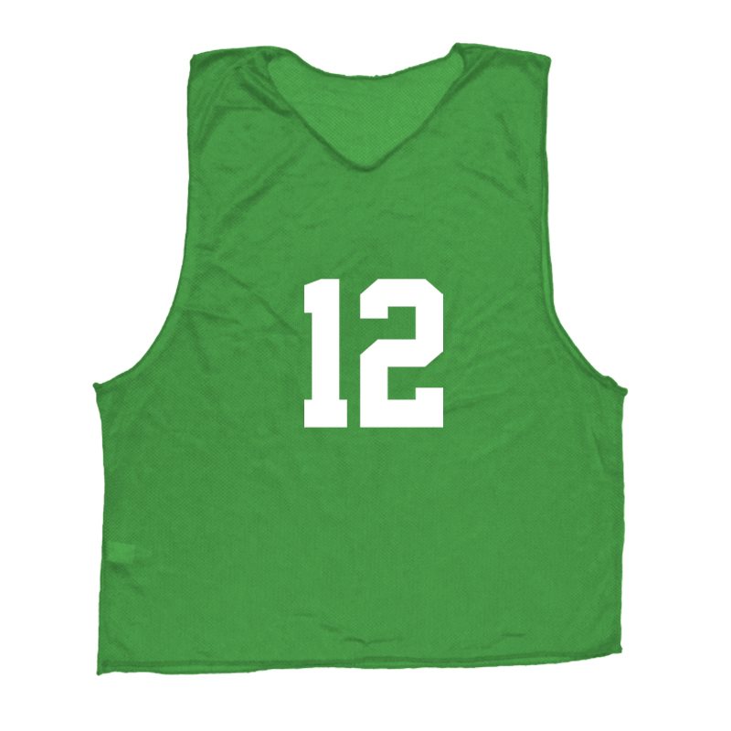 12 ADULT micro-mesh pinnies - Numbered 