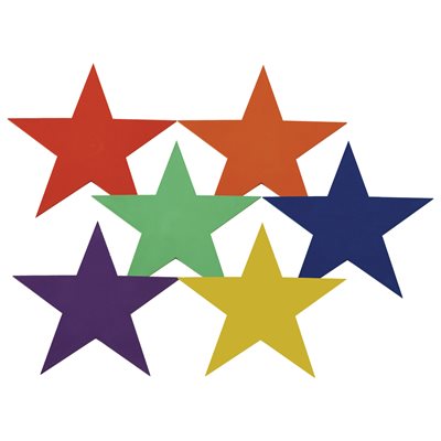6 vinyl star markers