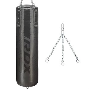 Rdx Kara Leather Punching Bag, 5' (152 cm)