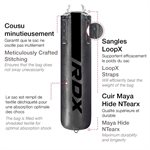 Rdx Kara Leather Punching Bag, 5' (152 cm)