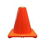 Soft PVC Cone, Orange