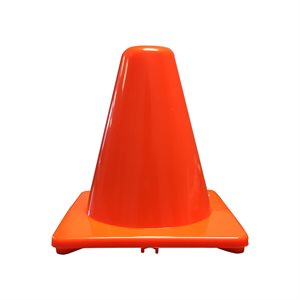 Soft PVC Cone, Orange