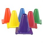 6 Soft Pvc Cones