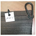 Toile coupe-vent en polyéthylène, 120'x6'