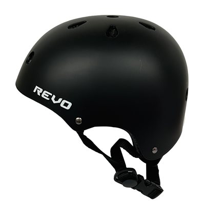 Casque multisports Revo, avec doublure, noir, petit