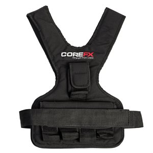 Corefx Pro Adjustable Weighted Vest, 20 Lbs