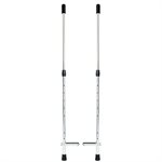 Pair of Qu-Ax Adjustable Steel Stilts
