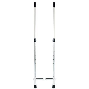 Pair of Qu-Ax Adjustable Steel Stilts