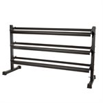 3-Tier Hexagonal Dumbbell Rack, 45"