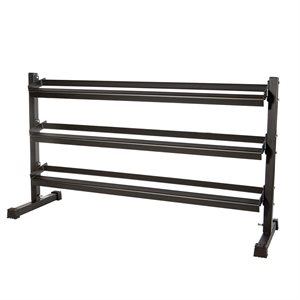 3-Tier Hexagonal Dumbbell Rack, 45"