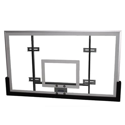 Basketball Glass Backboard, 42"x72", with Conversion Kit