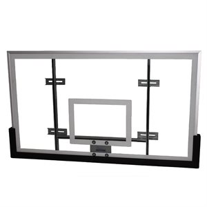 Basketball Glass Backboard, 42"x72", with Conversion Kit