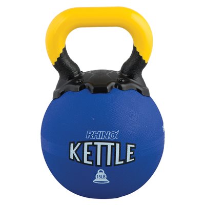 Kettlebell en fonte revêtu de caoutchouc