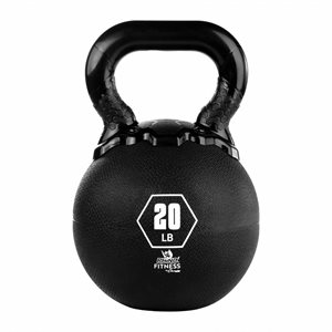 Kettlebell Rhino antichoc, 20 lb