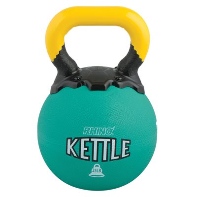Kettlebell en fonte revêtu de caoutchouc