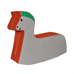 Cheval berceur en mousse
