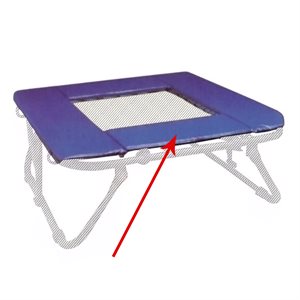 Coussin de rechange pour mini-trampoline MT-44