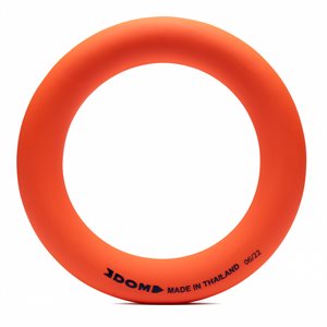 Dom Rubber Ringette Ring, Filled, 16.5 cm (6-½")