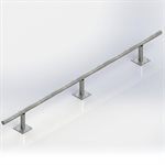 Single Rail Ramp, 96"x10"x2"