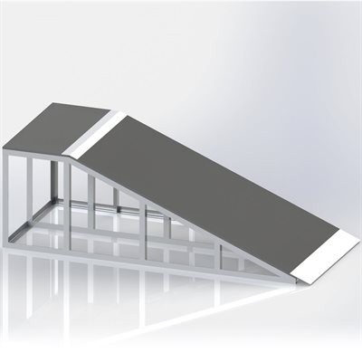 Wedge Podium Style Ramp, 111"x48"x36"
