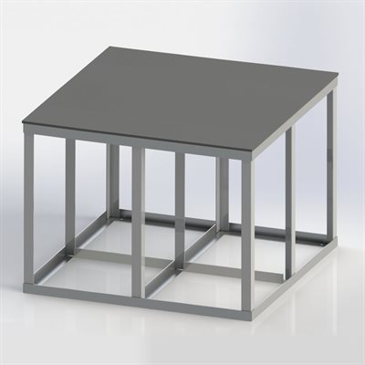 Single Square Podium, 48"x48"x36"