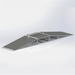 Rampe "petite île", 247"x48"x18"