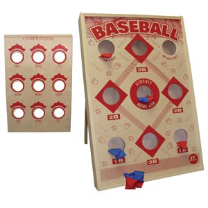 Jeu de poches / baseball modèle géant