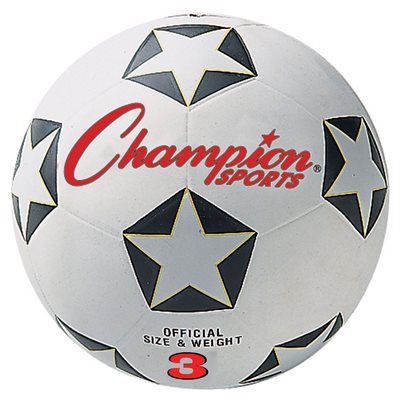 Champion Recreational Rubber Soccer Ball, #3