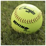 Rhino Syntex Leather Softball
