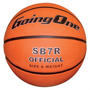 Ballon de basketball en caoutchouc