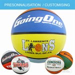 Custom Rubber Basketball, #5