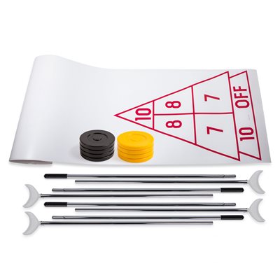Ens. de Shuffleboard avec surface de jeu
