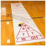 Ens. de Shuffleboard avec surface de jeu