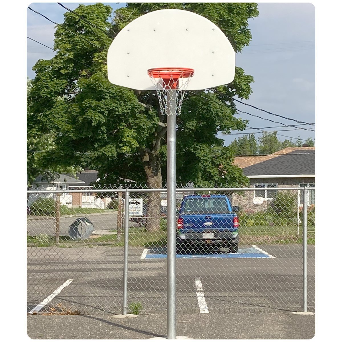Arceau de basket 45 cm - Panier de basket mural | Bumber
