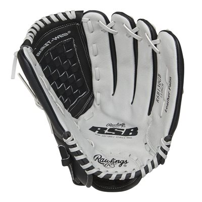 Rawlings RSB Baseball and Softball Leather Glove, 13"