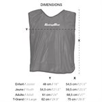 Dossard en filet mauve Going One 