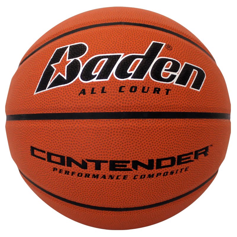 Ballon de basketball pour entraînement Baden® CONTENDER, cuir synthétique