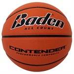 Ballon de basketball pour entraînement Baden® CONTENDER, cuir synthétique