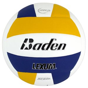 Ballon de volleyball Baden Lexum, royal / jaune / blanc