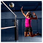 Ensemble de volleyball Spalding One-Court Elite en aluminium