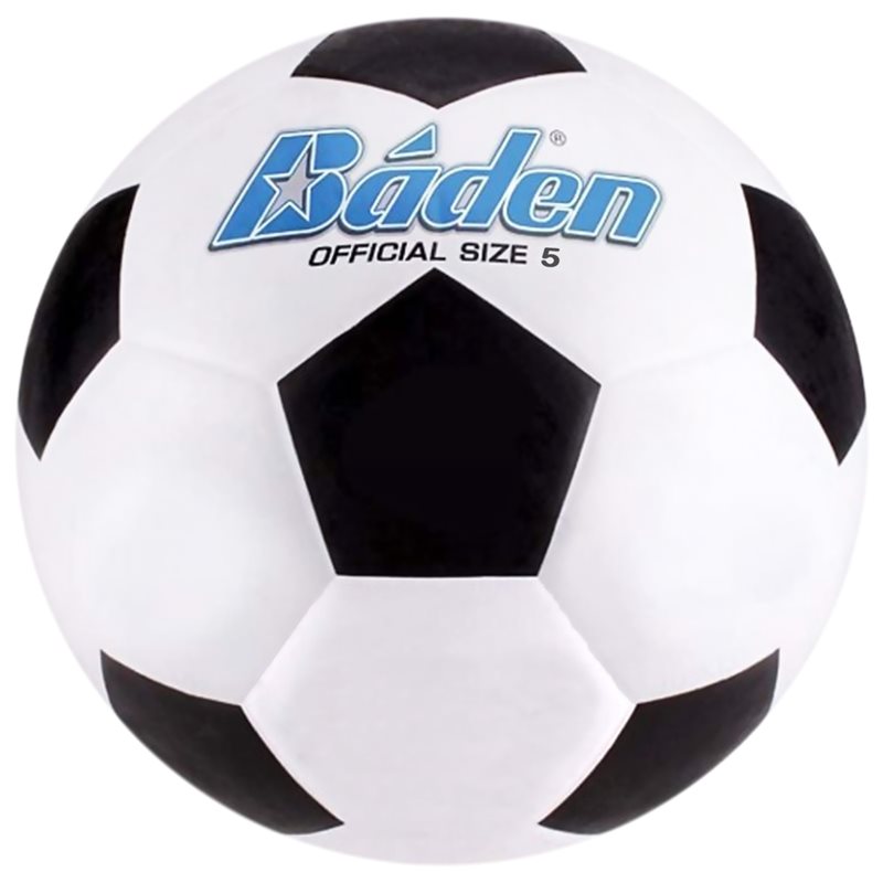 BADEN smooth rubber recreational soccer ball