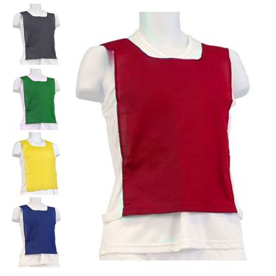 Dossard en coton avec élastique et velcro pour enfants