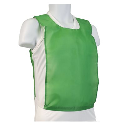 Going One Nylon Pinnie with Elastic and Velcro, Green