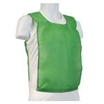 Going One Nylon Pinnie with Elastic and Velcro, Green