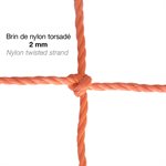 Pair of Mini-Soccer Nets, 3 Mm, 5' X 8' X 2' X 4'