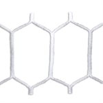 Pair of Soccer Nets 8'x24'x4'x10', 4 mm Hexagonal