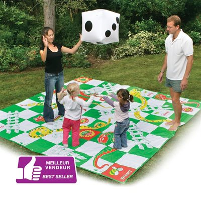 Giant Snakes and Ladders Game