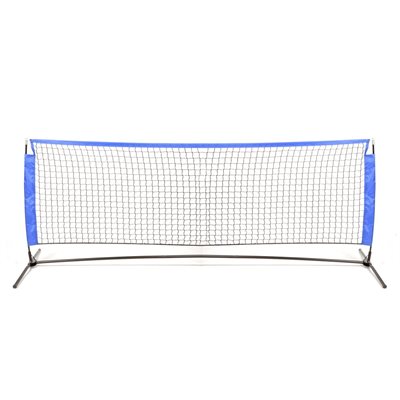 Portable Tennis and Pickleball Net and Poles Set