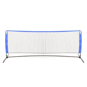 Portable Tennis and Pickleball Net and Poles Set